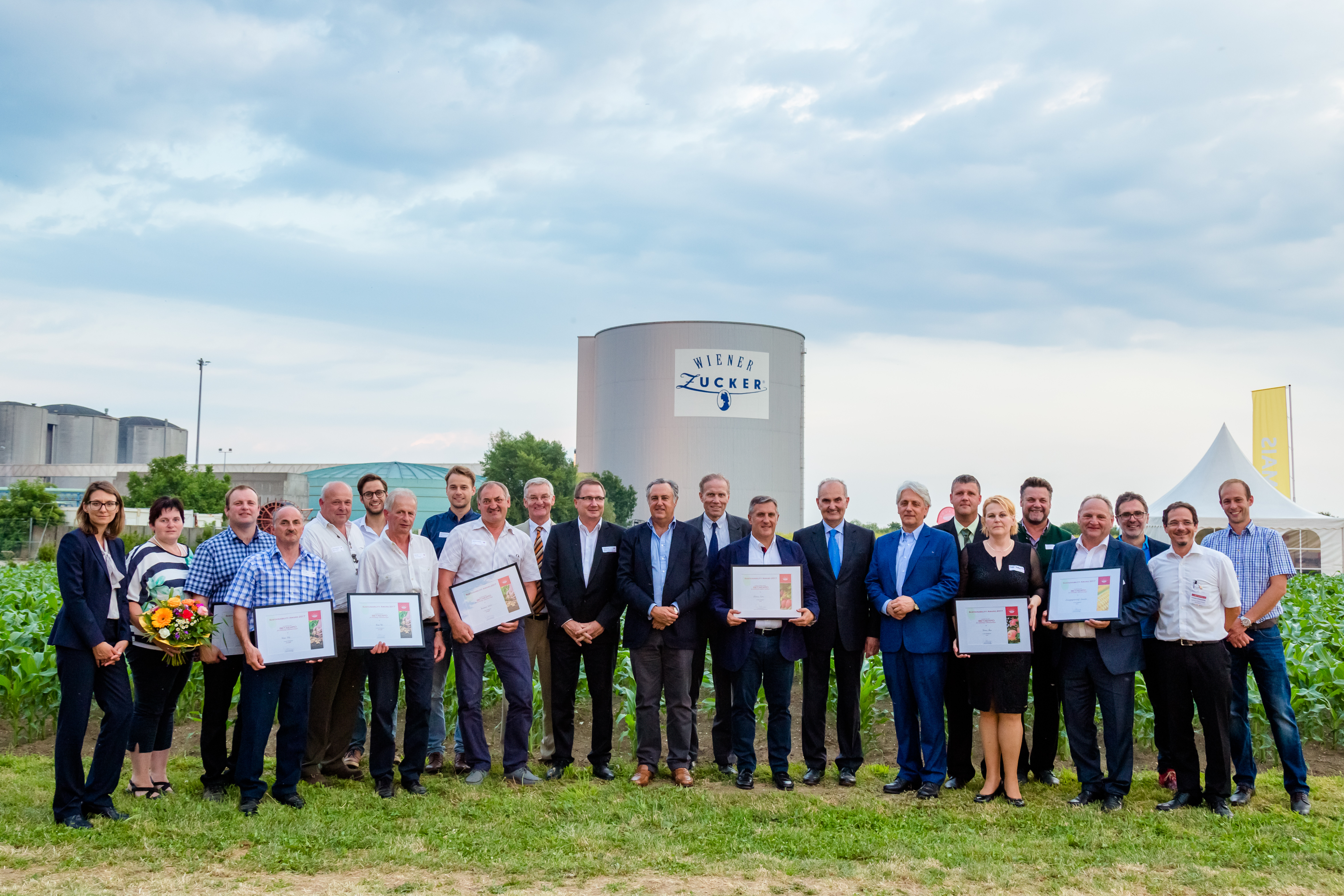 Gruppenfoto Gewinner 2017